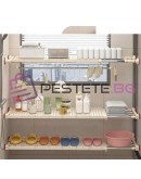 Регулируем рафт за съхранение телескопичен с вендузи прибиращ се 50-80см